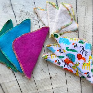 Cloth Wipes - set of 9