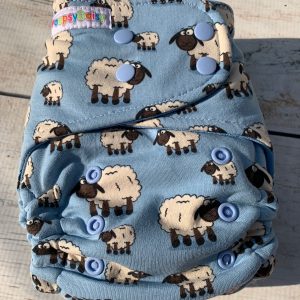 OSFM Day Nappy – Sheep – 1091