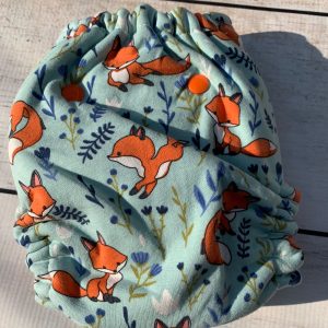 OSFM Day Nappy – Fox Mint/Royal -1090