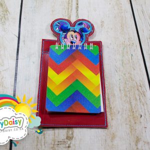 Mini Notebook holder – Mouse Blue 2