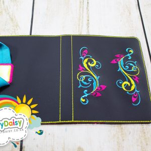 A6 Notebook holder – Flowers