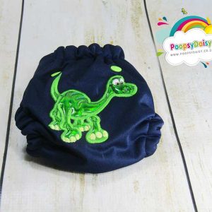 Newborn Cover – Embroidered Dino